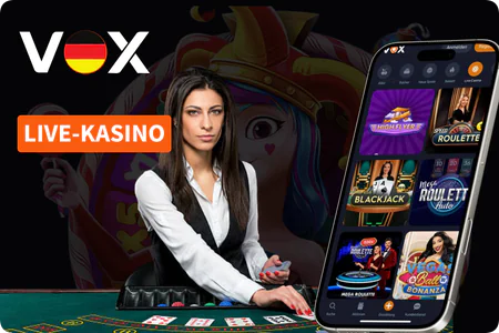 Vox Live Casino Spiele